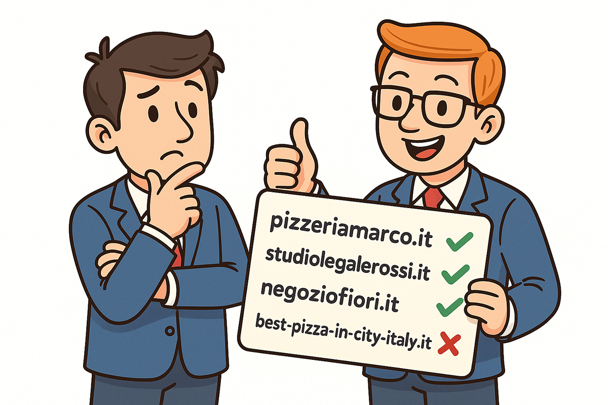 Checklist visiva scelta dominio