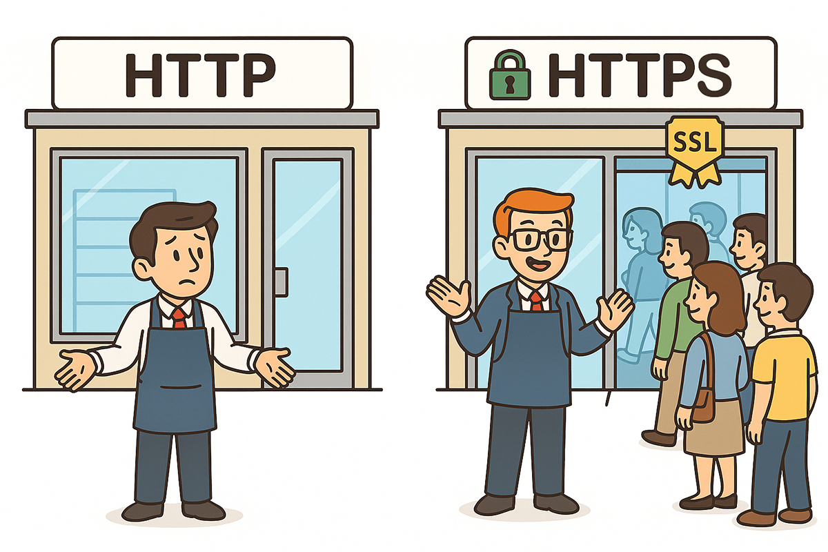 User trust - behavior with/without SSL