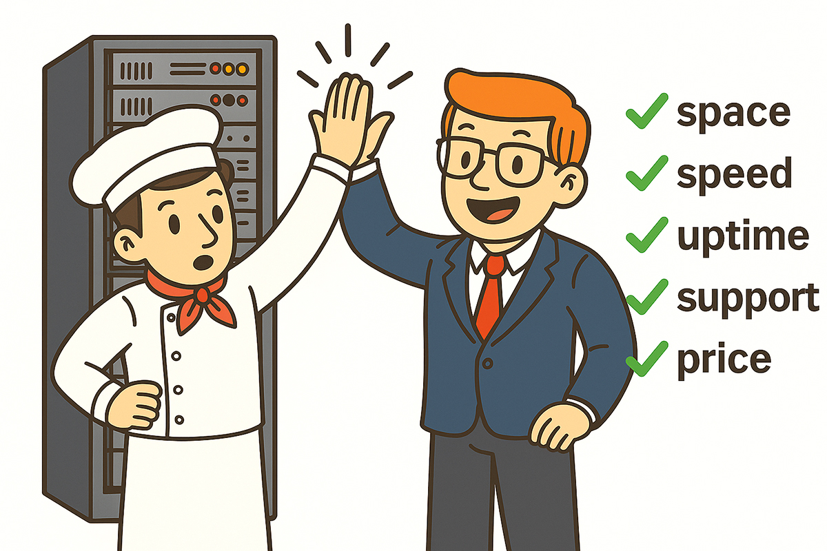 Right hosting